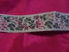 Beautiful Floral Rose Embroidery Trim