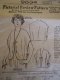 1907 Women's Draped Sacque Vest Pictorial Review Pattern
